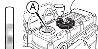 Black and White 3D Lister Petter Engine Top Hand Conventional Illustration